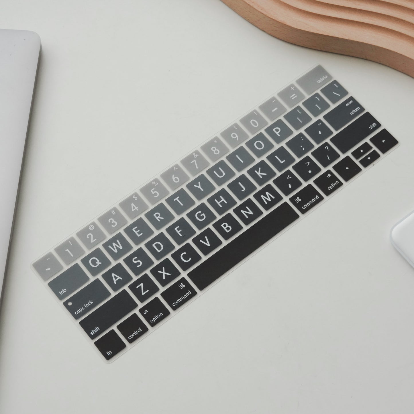 Black gray gradient Macbook Keyboard Cover