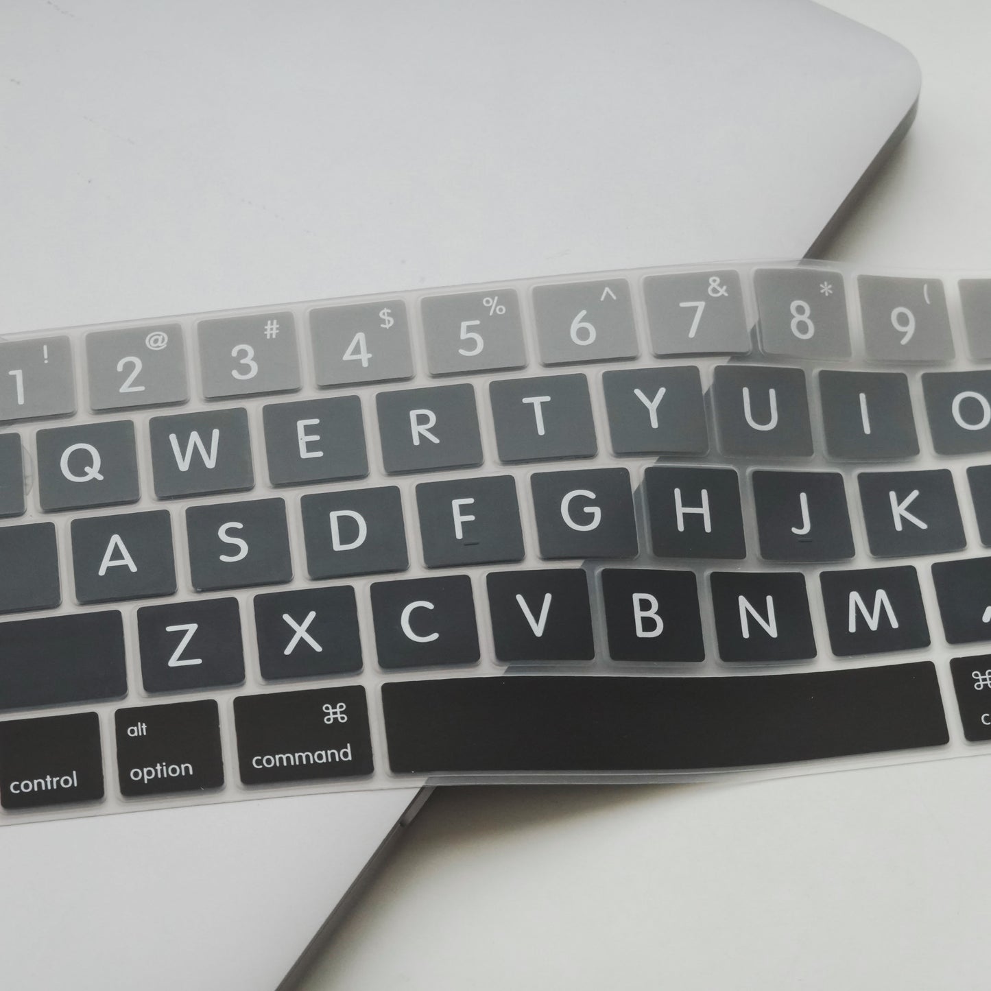 Black gray gradient Macbook Keyboard Cover