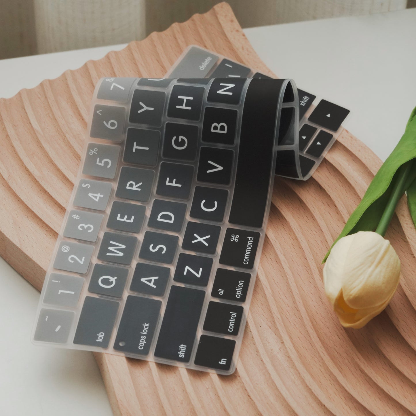 Black gray gradient Macbook Keyboard Cover