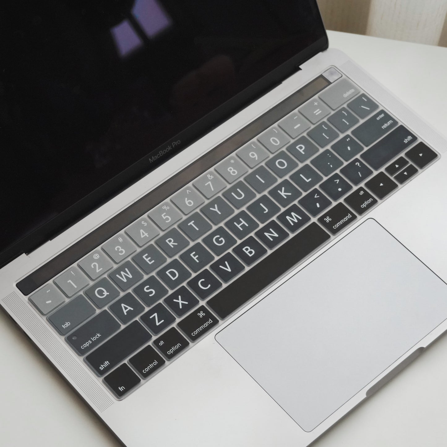 Black gray gradient Macbook Keyboard Cover