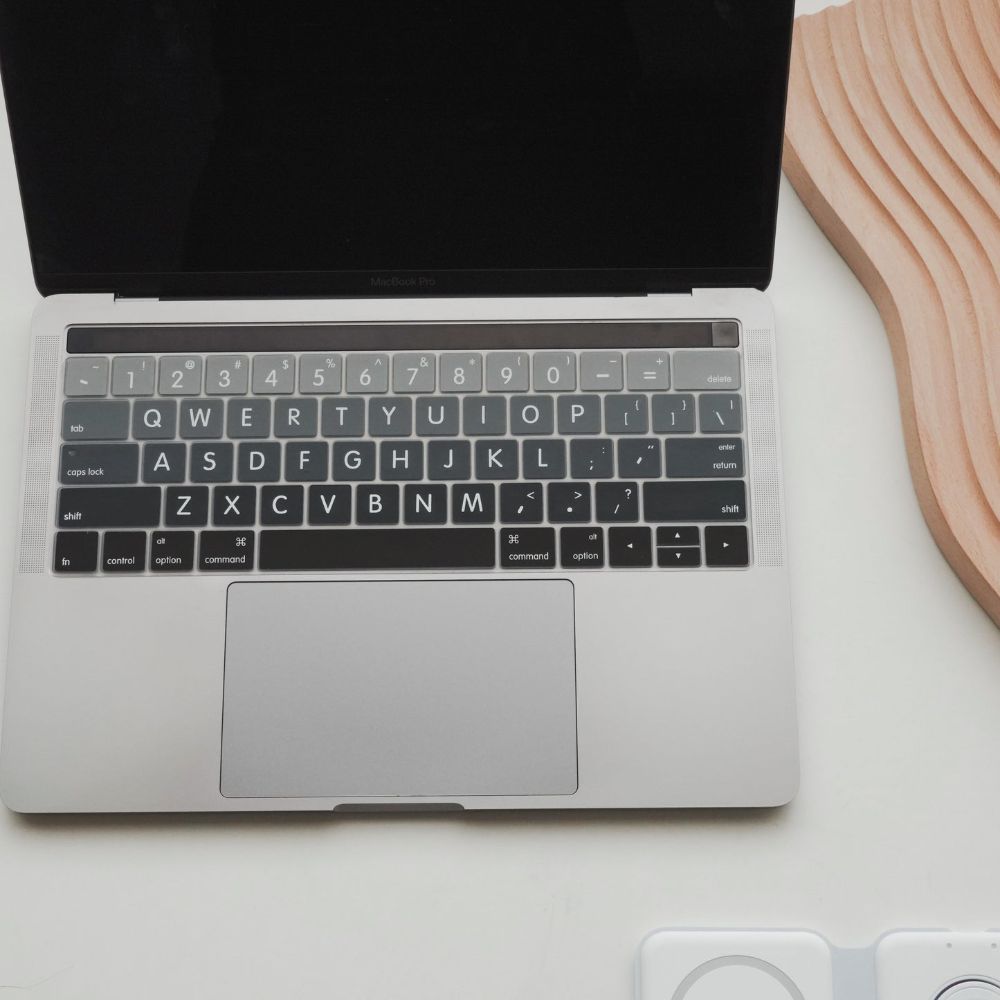 Black gray gradient Macbook Keyboard Cover
