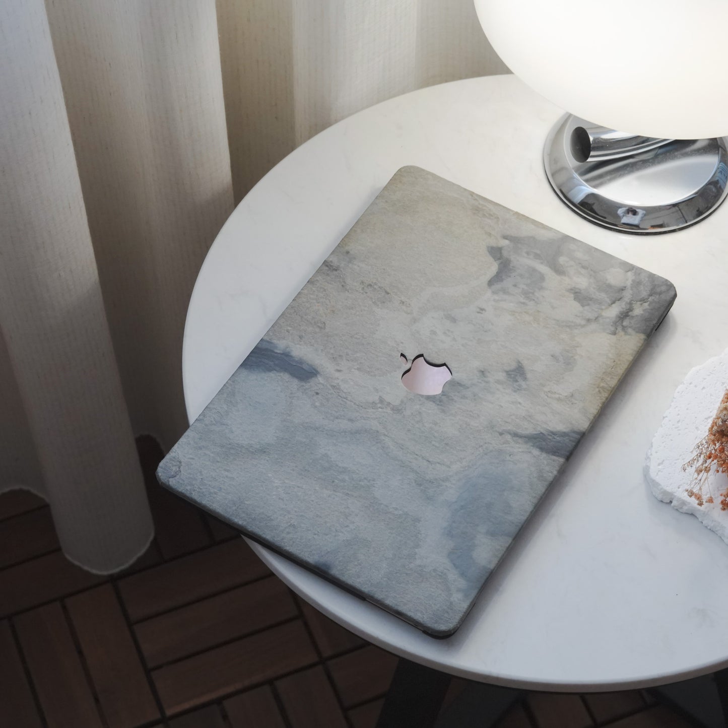 Marble ♾ Timeless Textured elegance for your Mac case