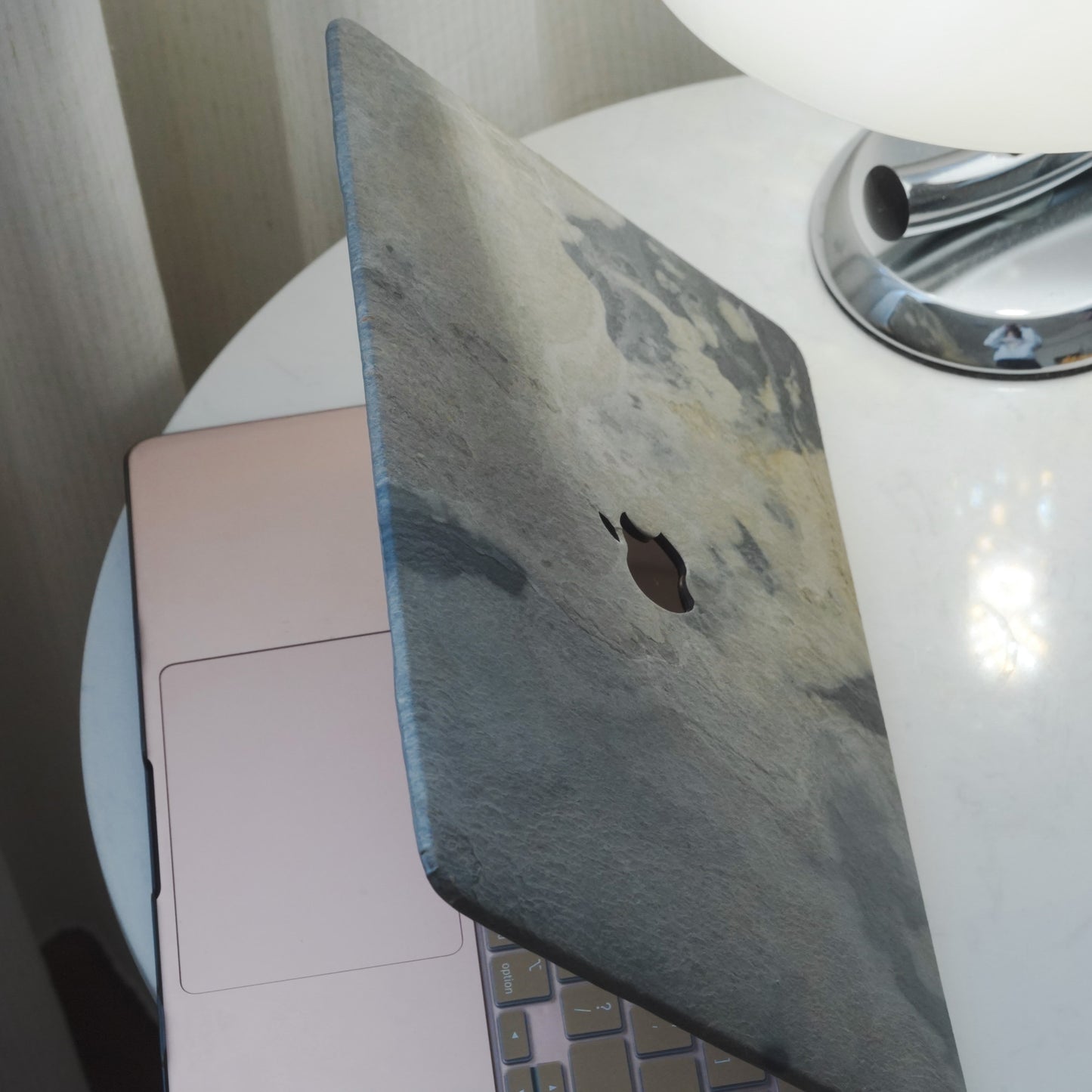Marble ♾ Timeless Textured elegance for your Mac case