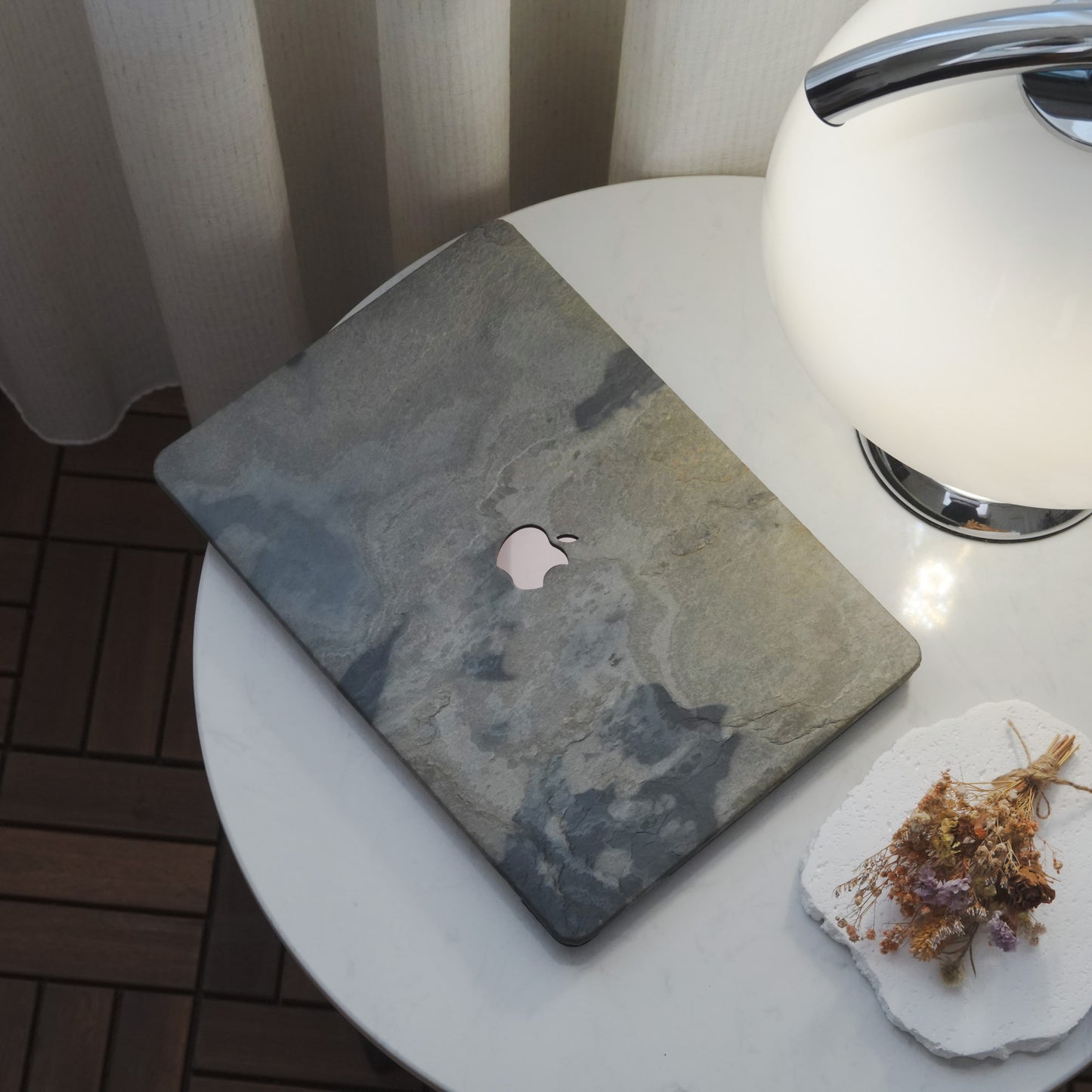 Marble ♾ Timeless Textured elegance for your Mac case