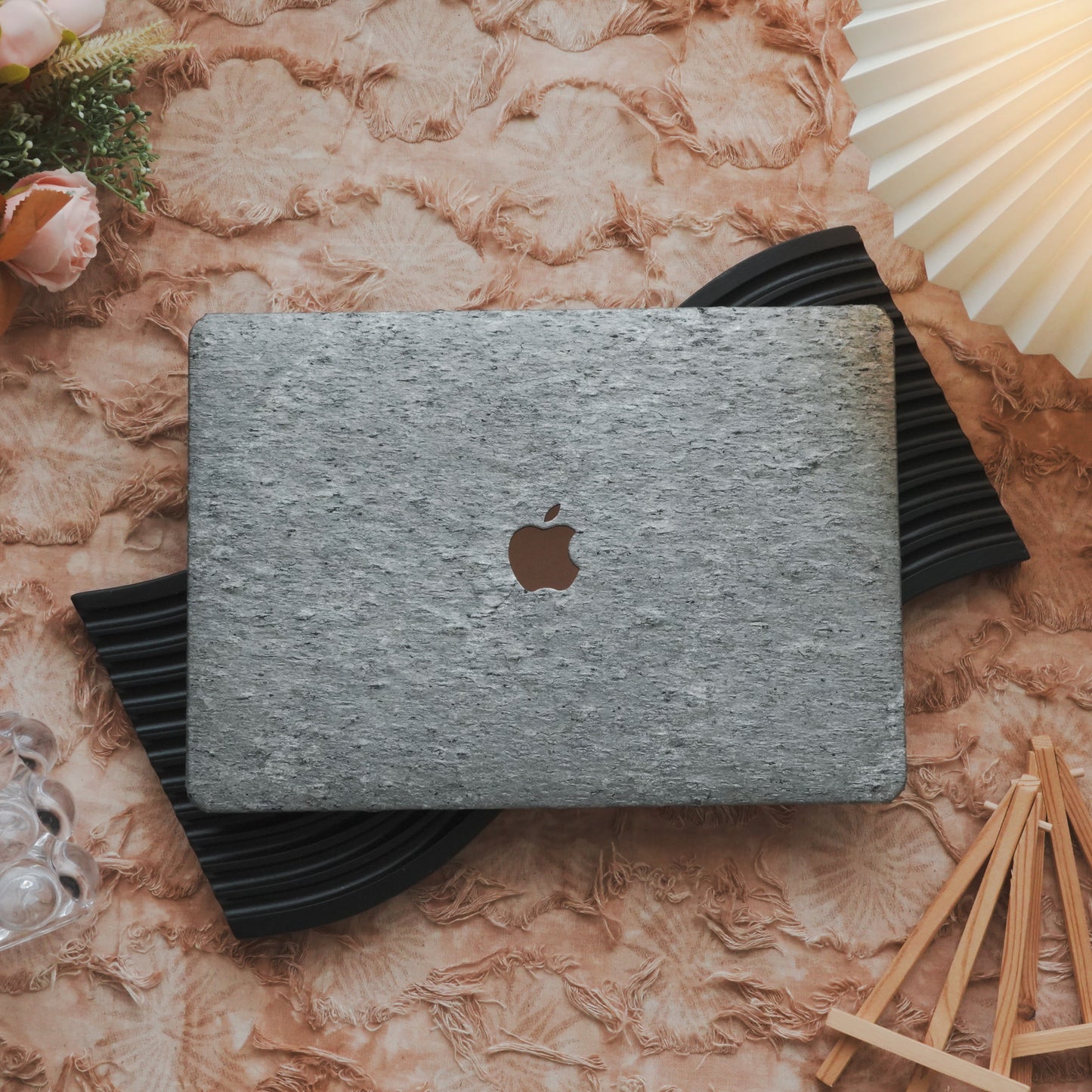 Marble ♾ Glitter Texture Elegant Pattern Mac Case