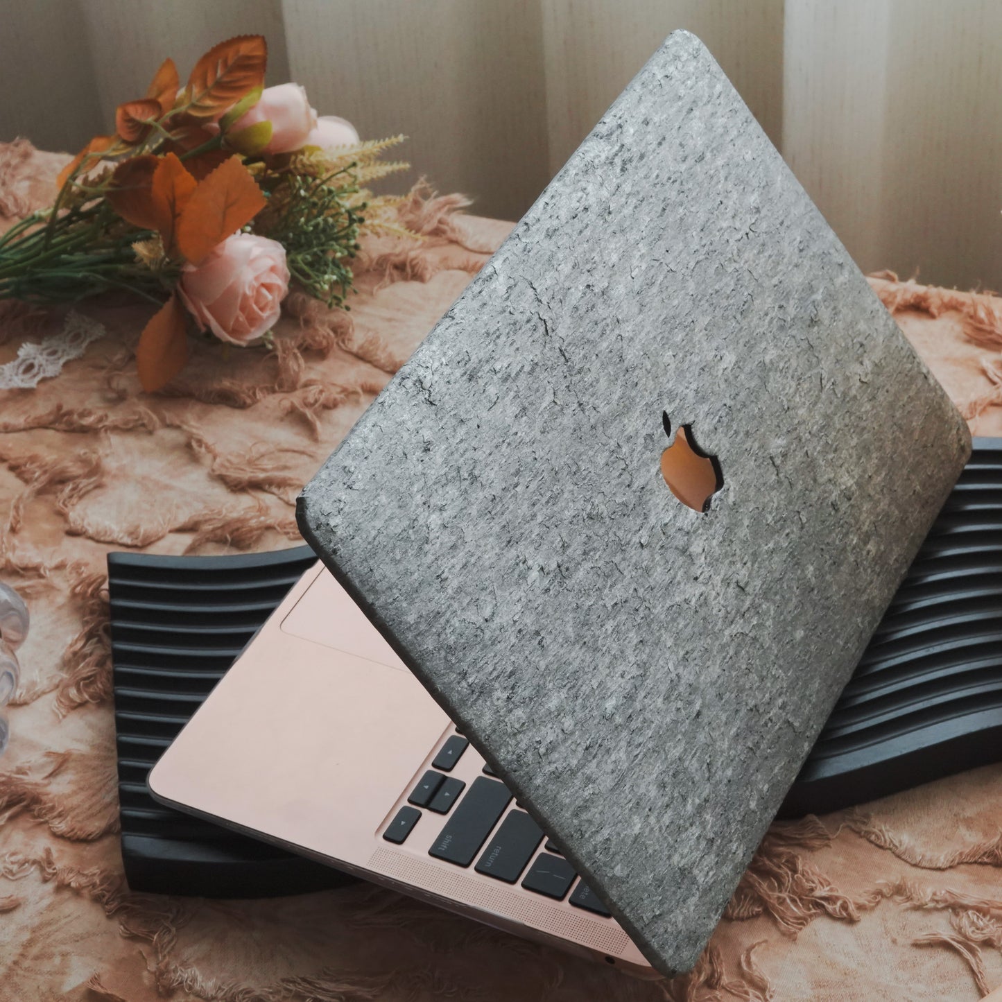 Marble ♾ Glitter Texture Elegant Pattern Mac Case