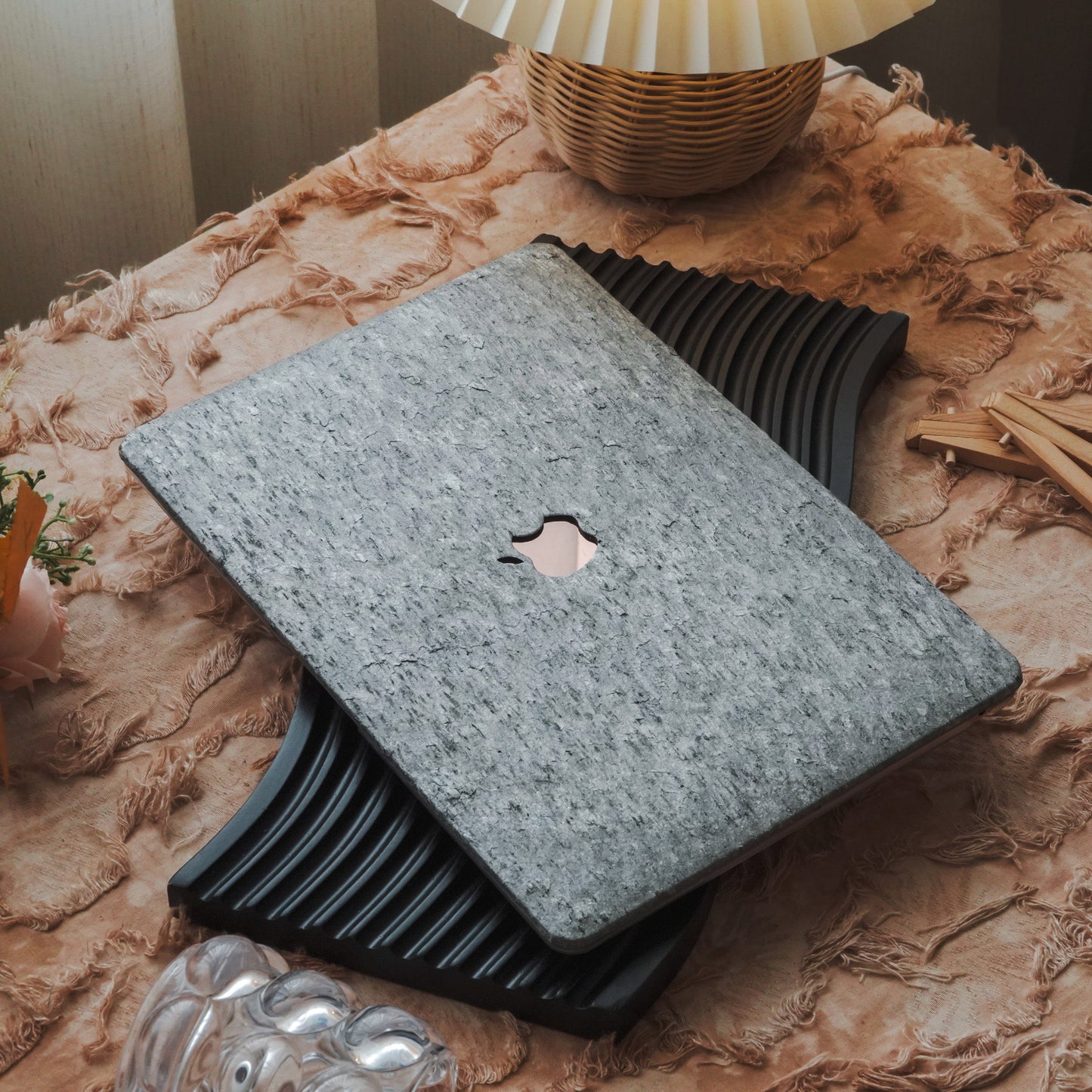 Marble ♾ Glitter Texture Elegant Pattern Mac Case