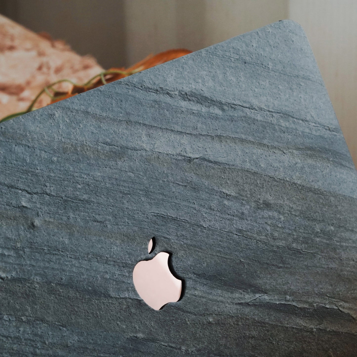 Marble ♾ Deep Blue Premium Texture MacBook Case
