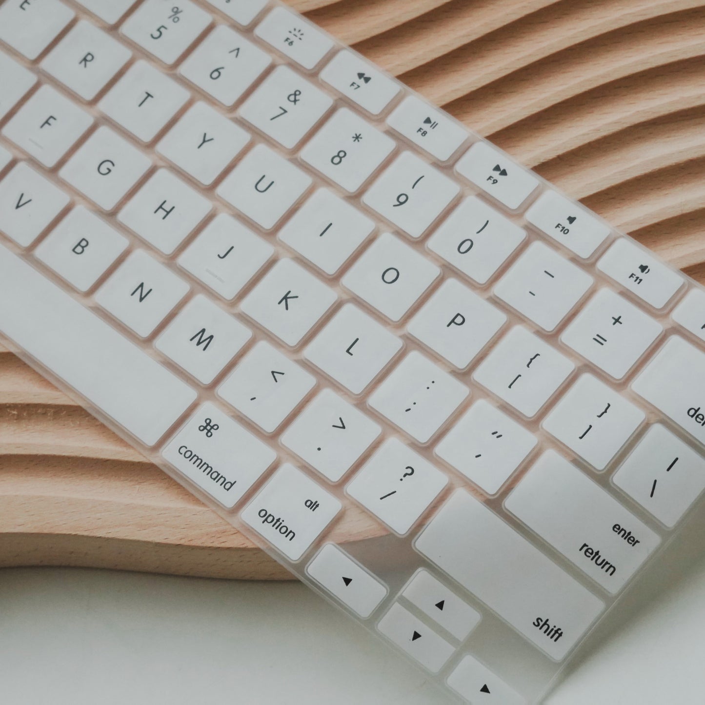 White Series MacBook Keyboard Cover