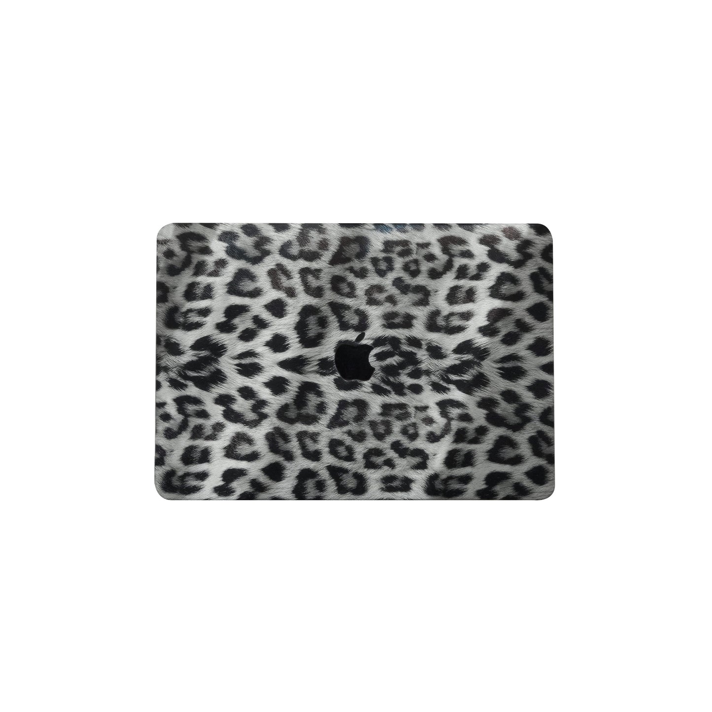 Black Leopard ♾ Textured Leather MacBook Case