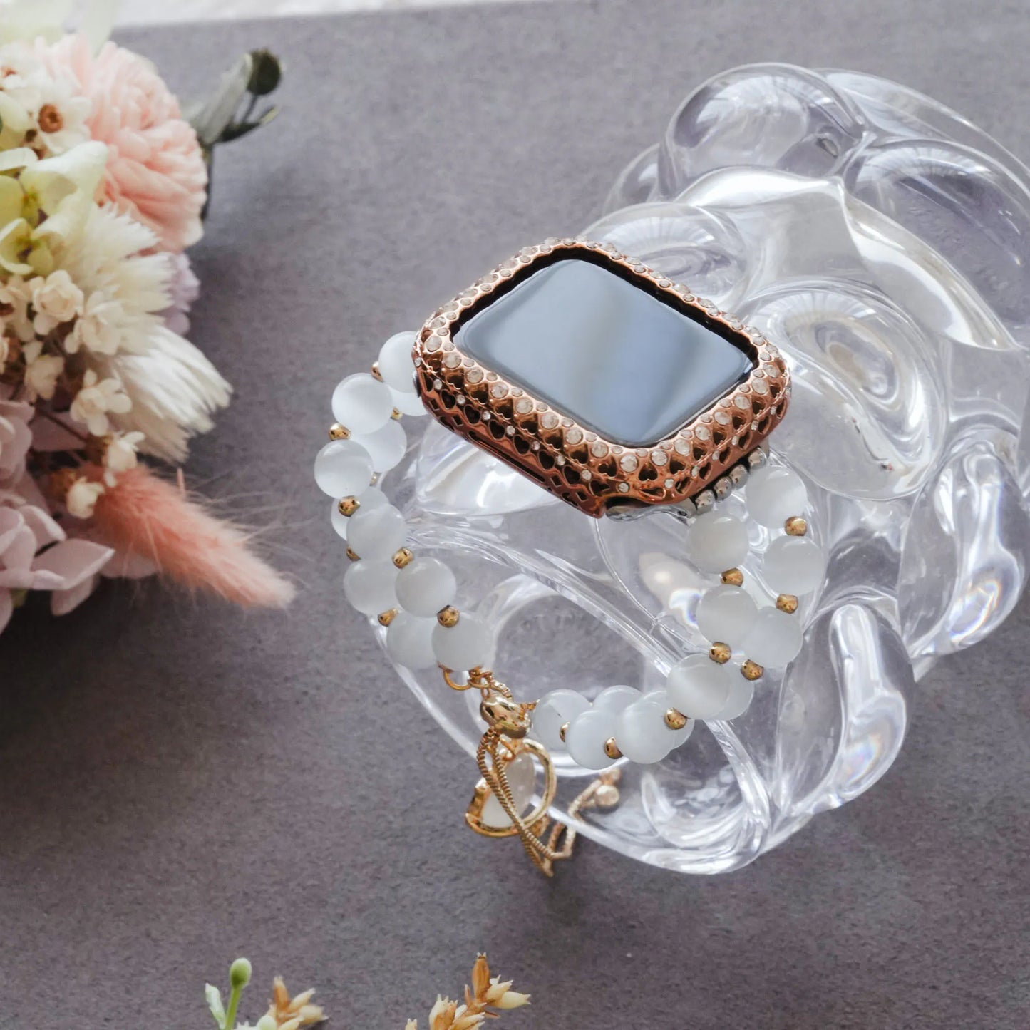 Metallic Diamond-style Premium Protection Case for Apple Watch