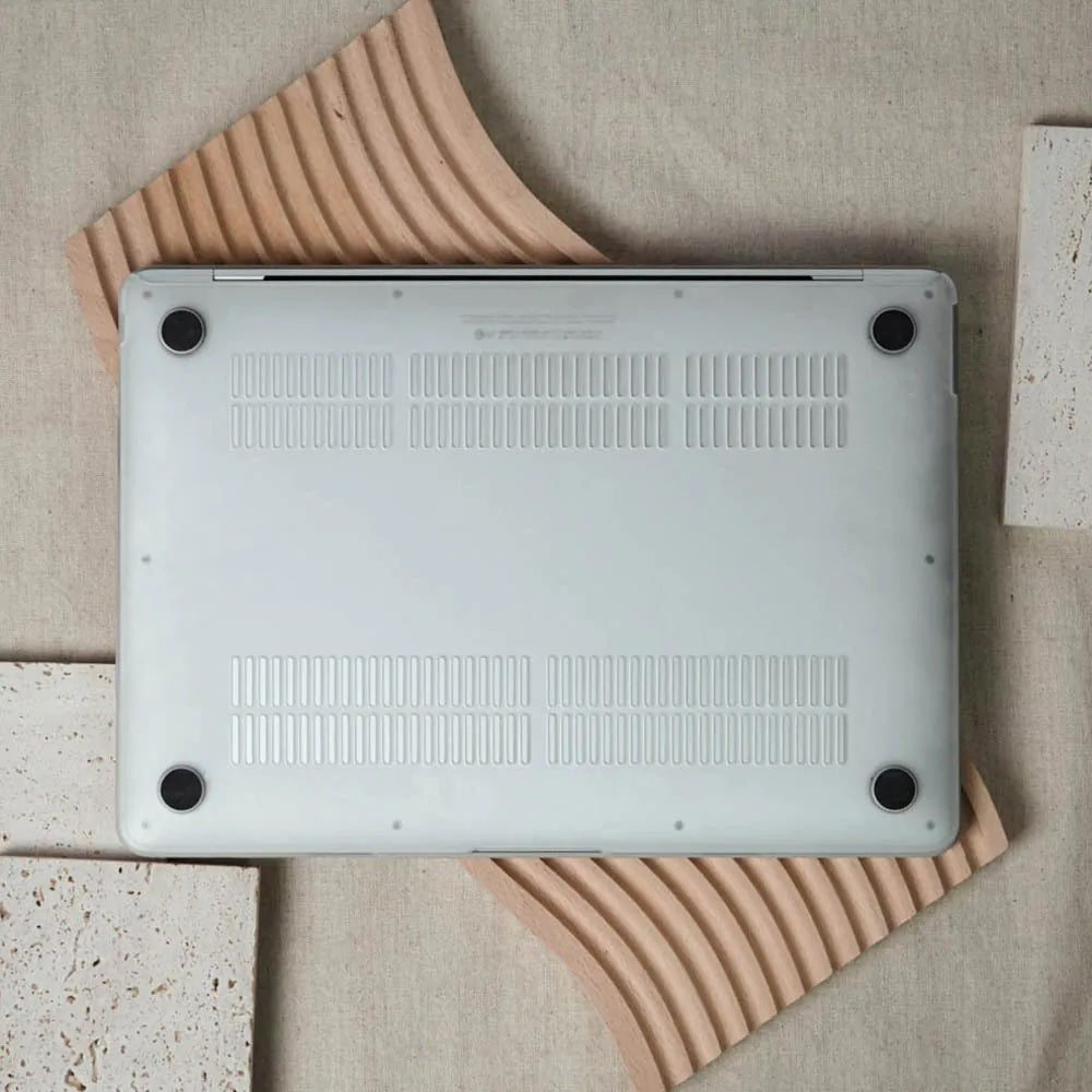Wheat Suede Leather Macbook Case