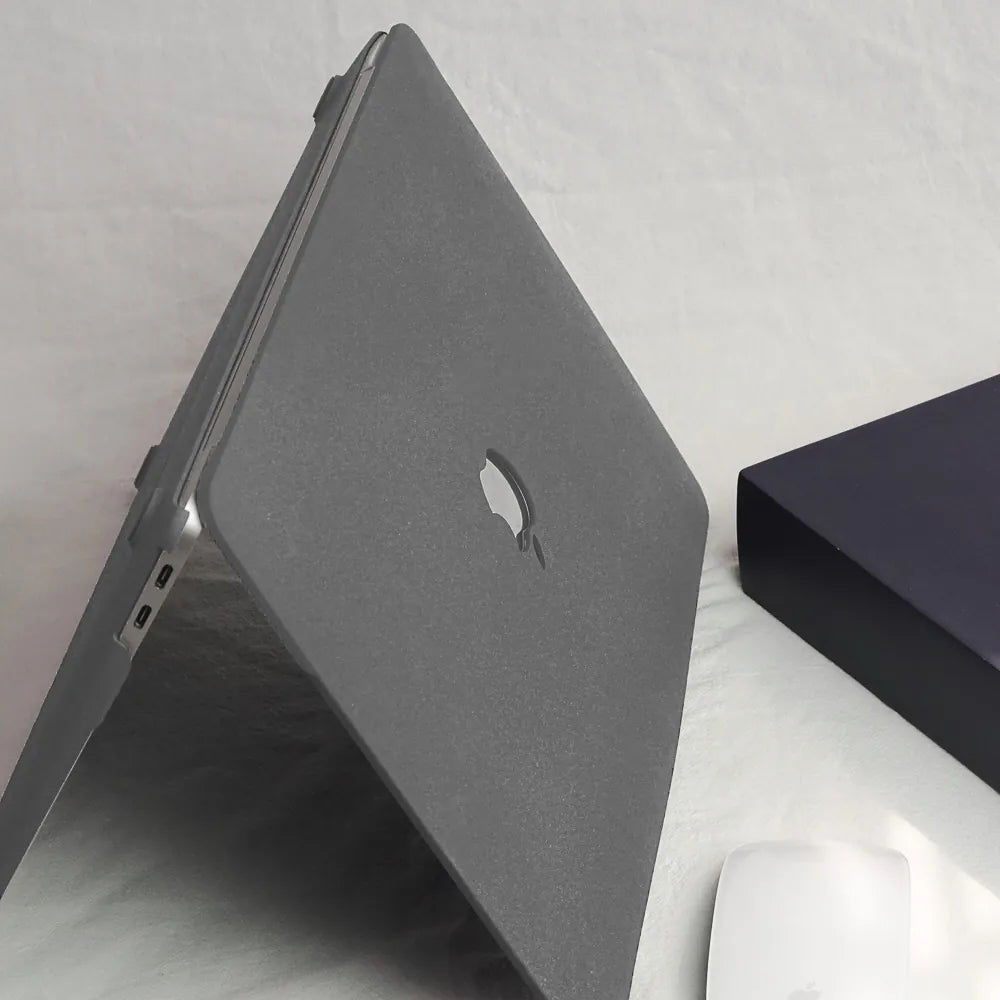 Deep gray Frosted Macbook Case