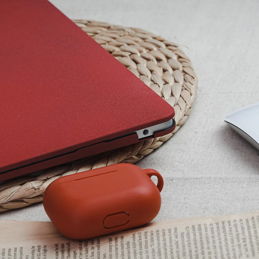 Venetian Red Frosted Macbook Case