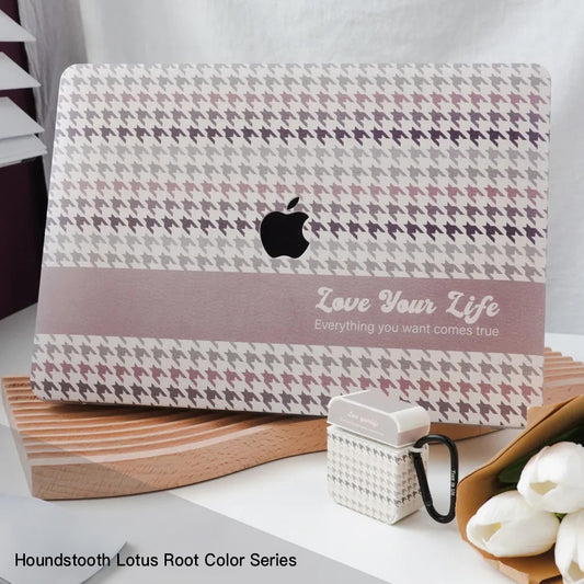 This Is Us Design - Houndstooth Macbook Case
