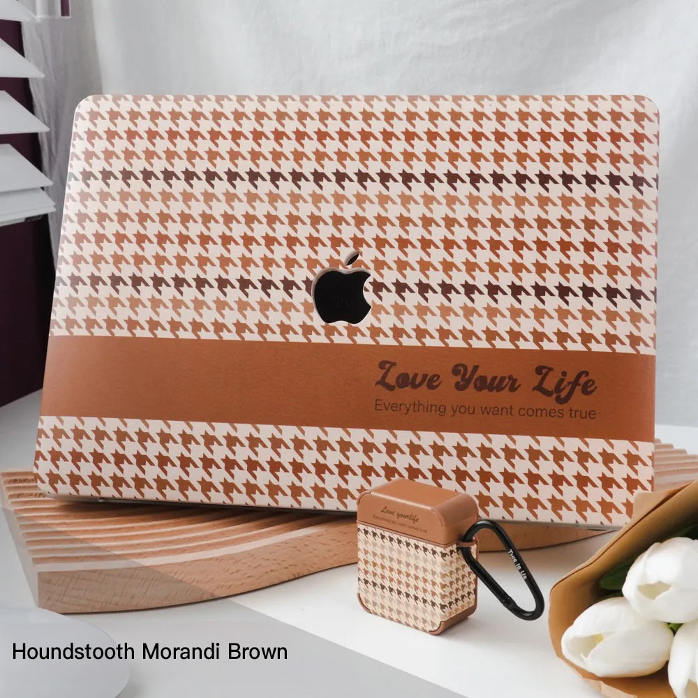 This Is Us Design - Houndstooth Macbook Case