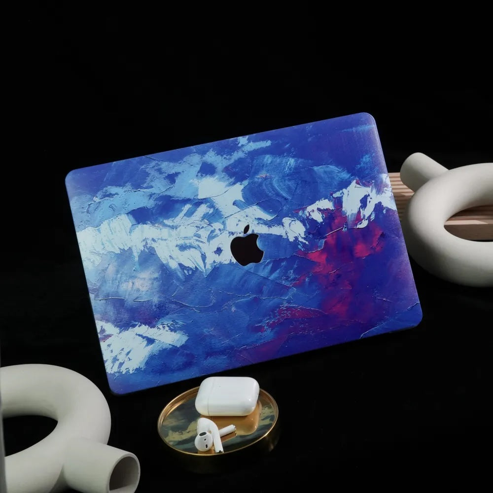 This Is Us Design - Blue Oil Painting Mac Case