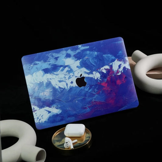This Is Us Design - Blue Oil Painting Mac Case