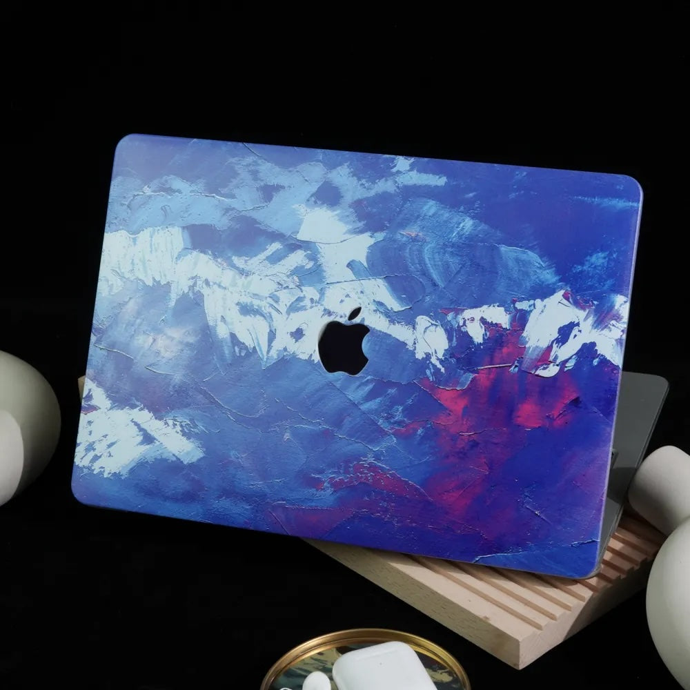 This Is Us Design - Blue Oil Painting Mac Case