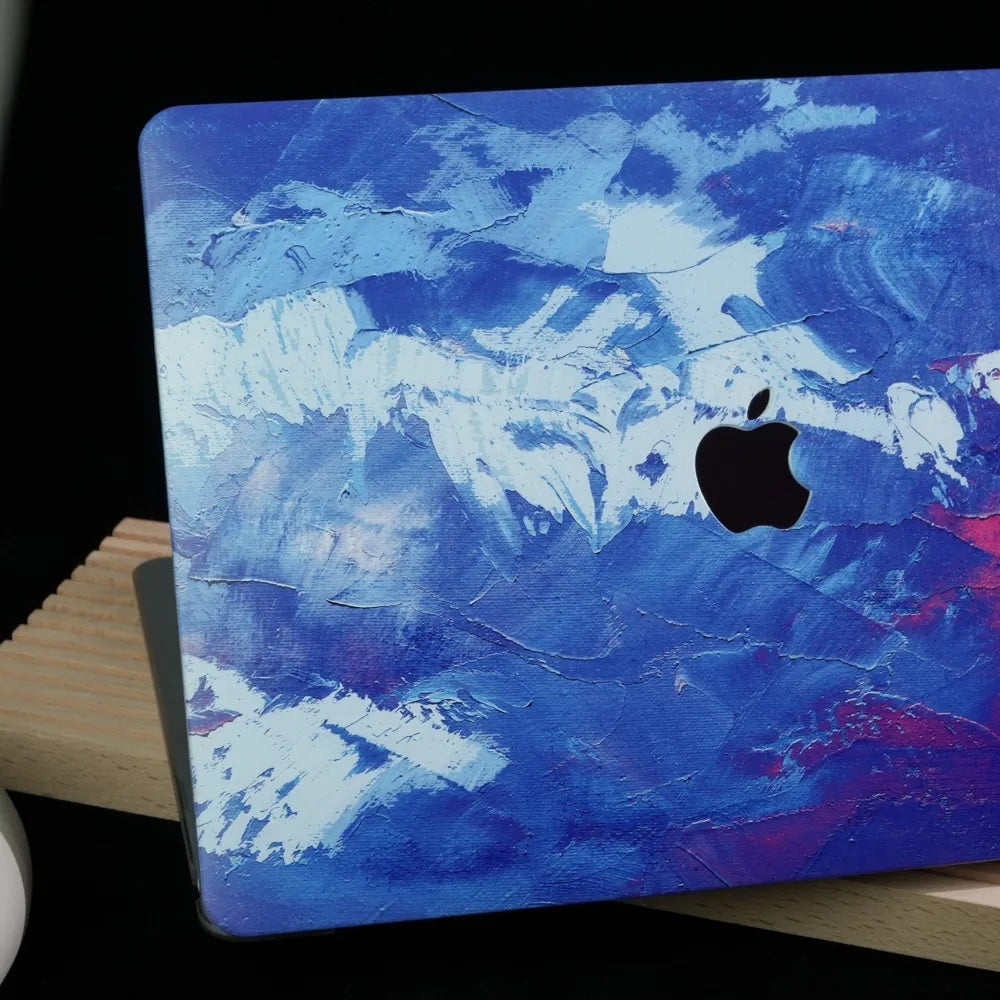 This Is Us Design - Blue Oil Painting Mac Case