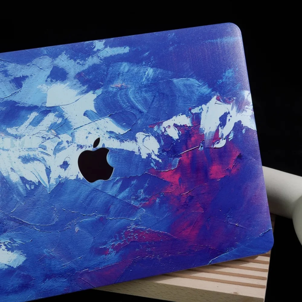 This Is Us Design - Blue Oil Painting Mac Case