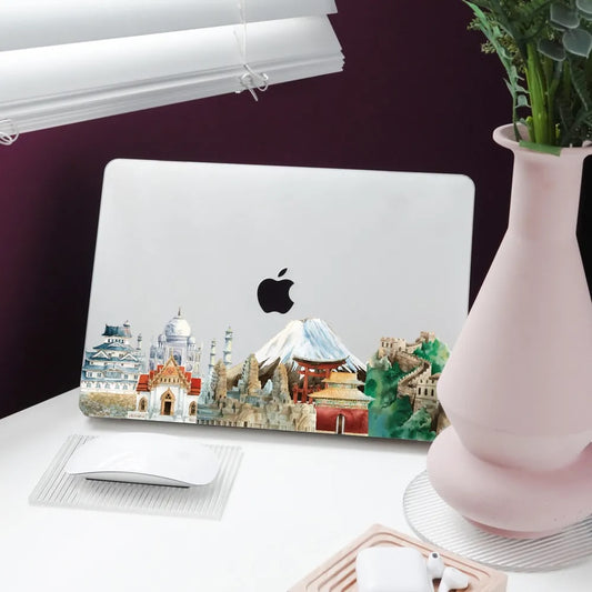 This Is Us Design - World Famous Places Macbook Case