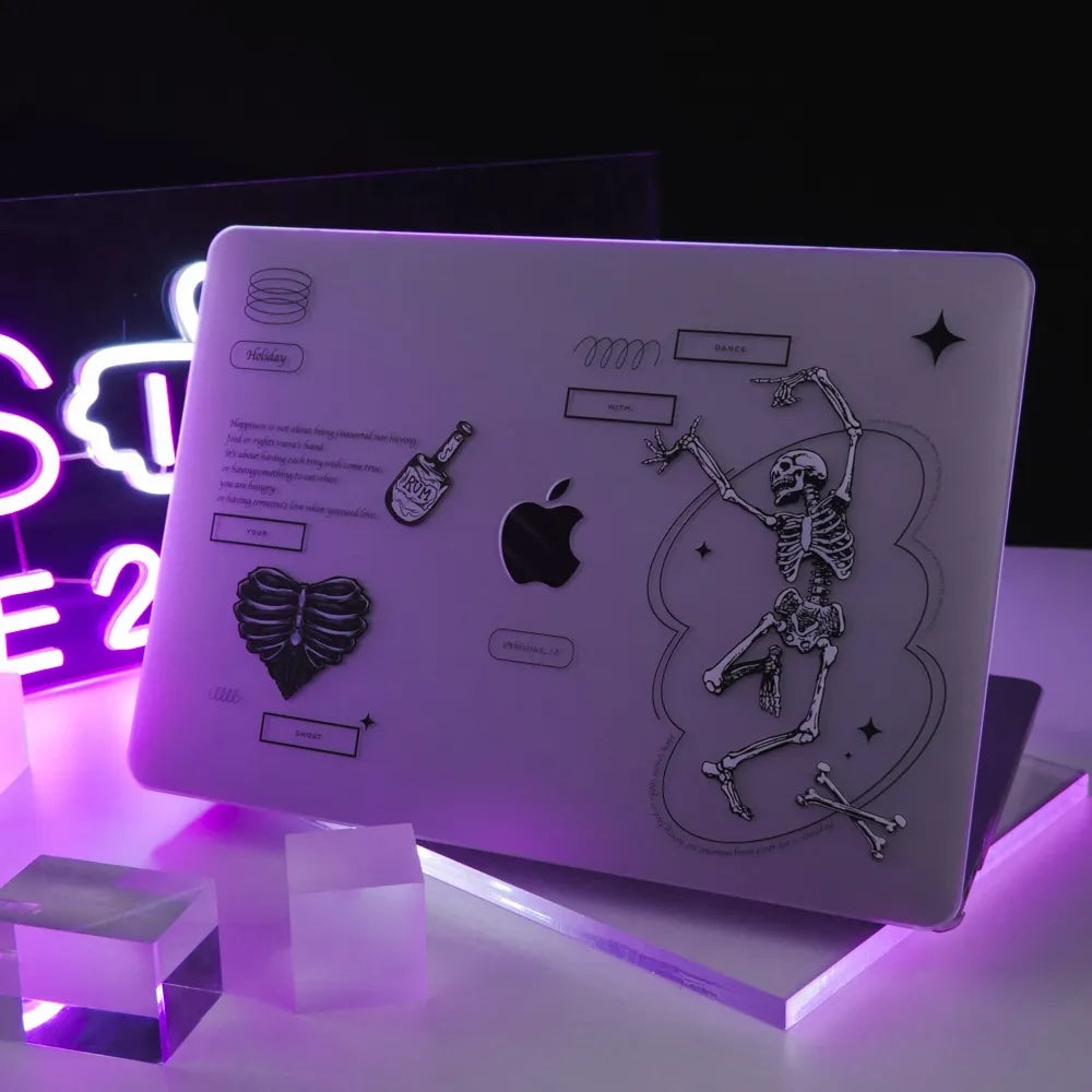 This Is Us Design -Carnival Skeleton Macbook Case