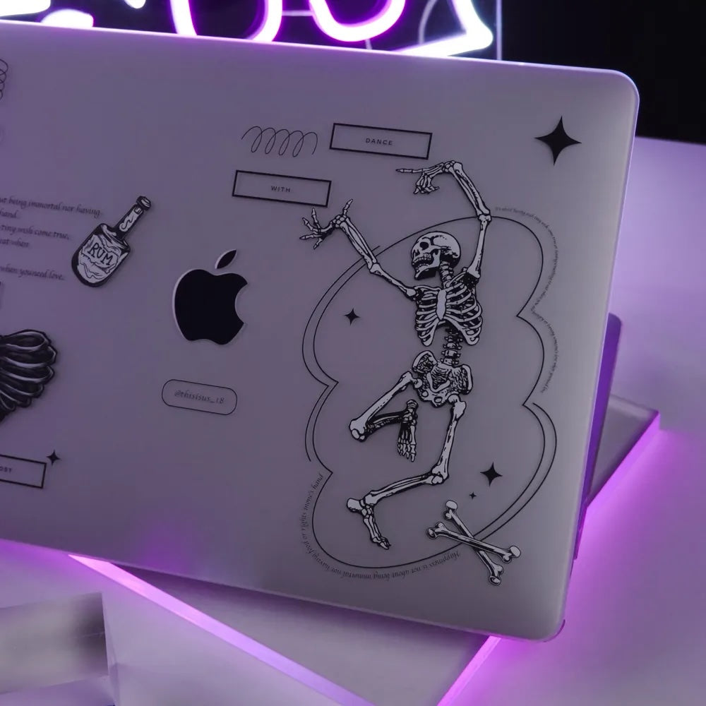 This Is Us Design -Carnival Skeleton Macbook Case