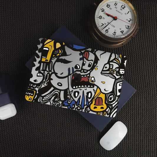 This Is Us Design - Doodle Monster Macbook Case