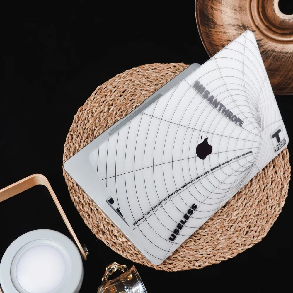 This Is Us Design - World-Weary Black Hole Macbook Case