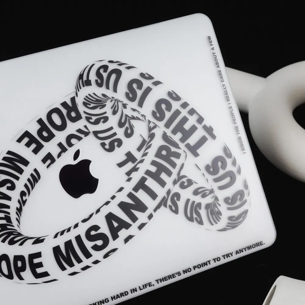 This Is Us Design - World-Weary Double Rings Macbook Case