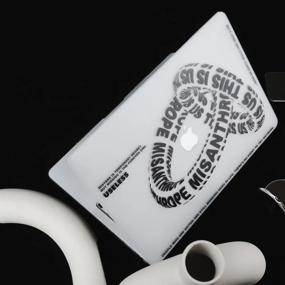 This Is Us Design - World-Weary Double Rings Macbook Case