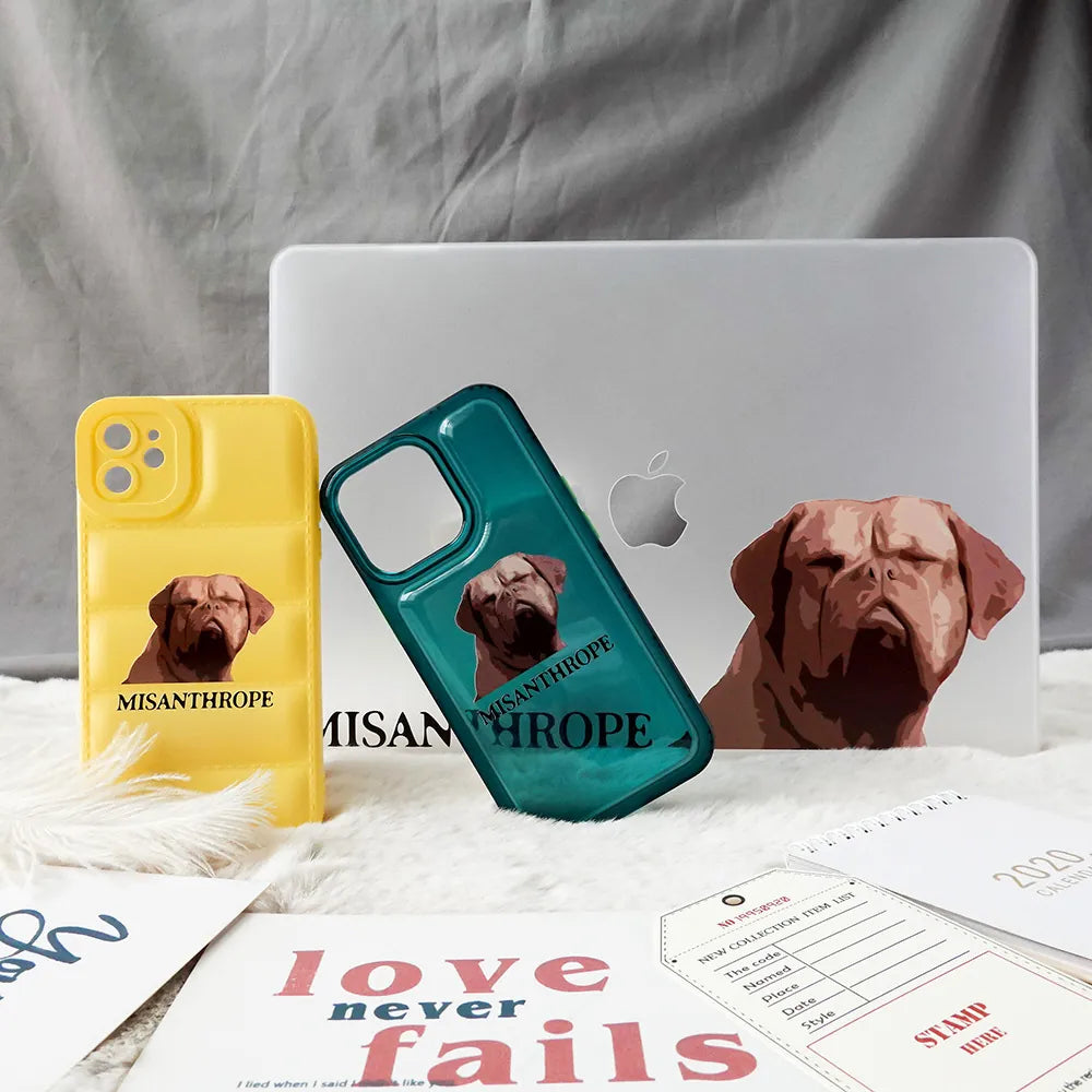 This Is Us Design - world-weary old dog Macbook Case