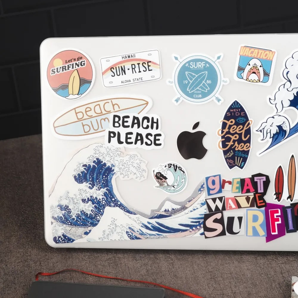 This Is Us Design - Wave Stickers Macbook Case
