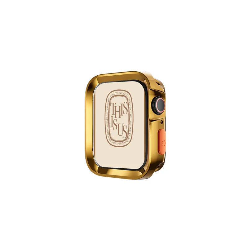 One Piece Colorful Silica Gel Apple Watch Case