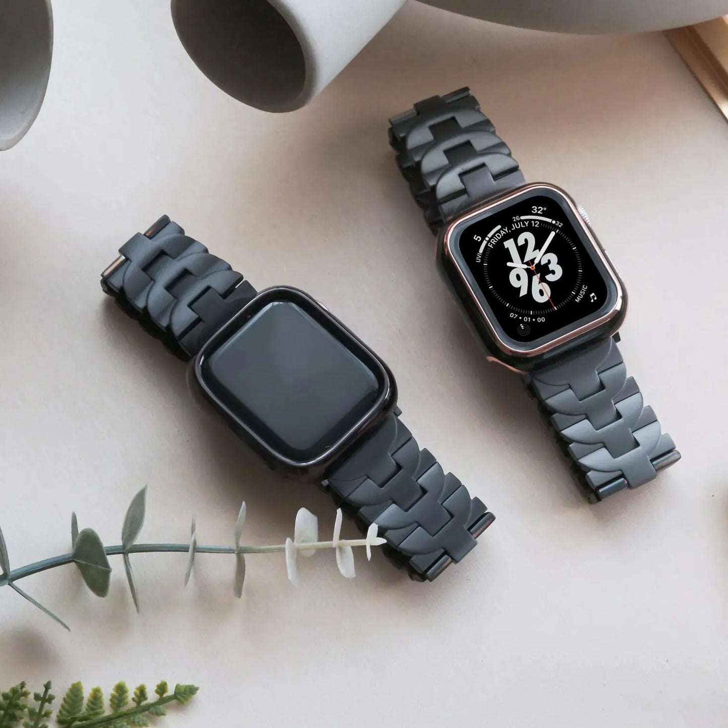 Titanium Band Classic Buckle Apple Watch Band