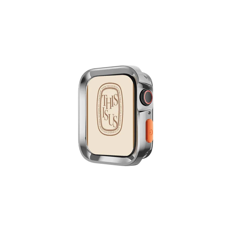 One Piece Colorful Silica Gel Apple Watch Case