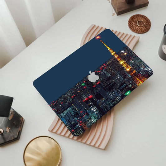 This Is Us Design -Tokyo night view Macbook Case