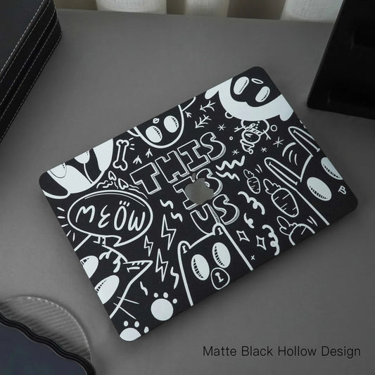 This Is Us Design - Animal Party Macbook Case