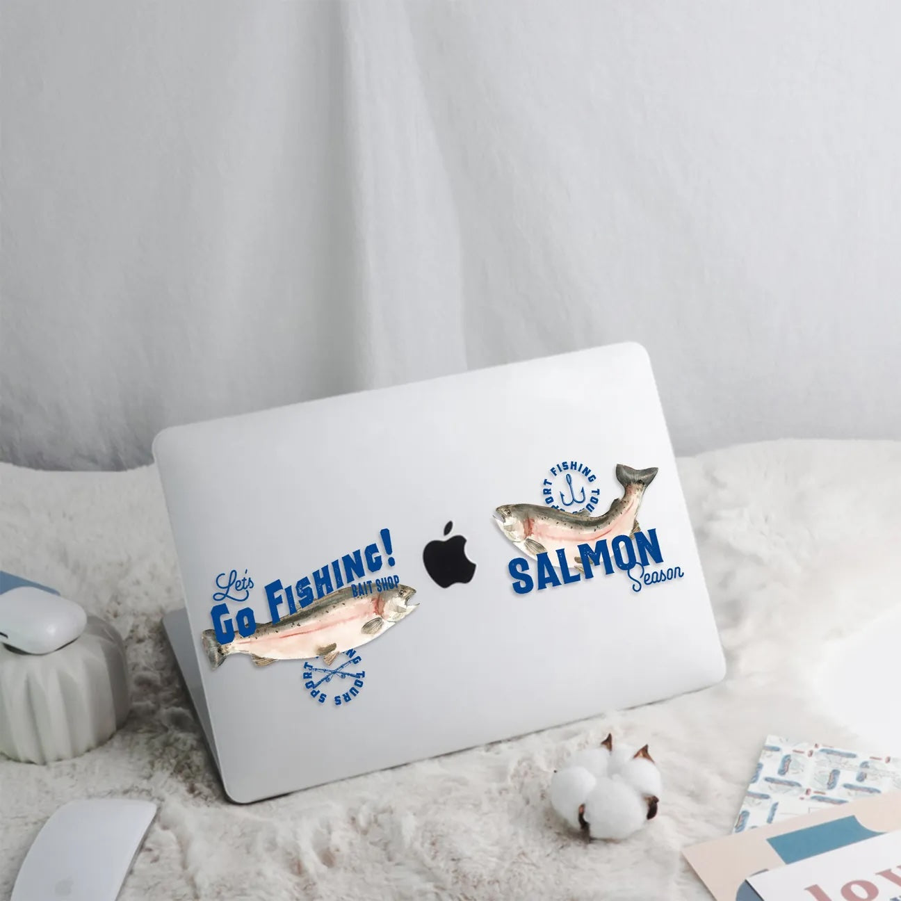 This Is Us Design - salmon season Macbook Case