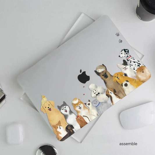 This Is Us Design - Smiling Dog Macbook Case