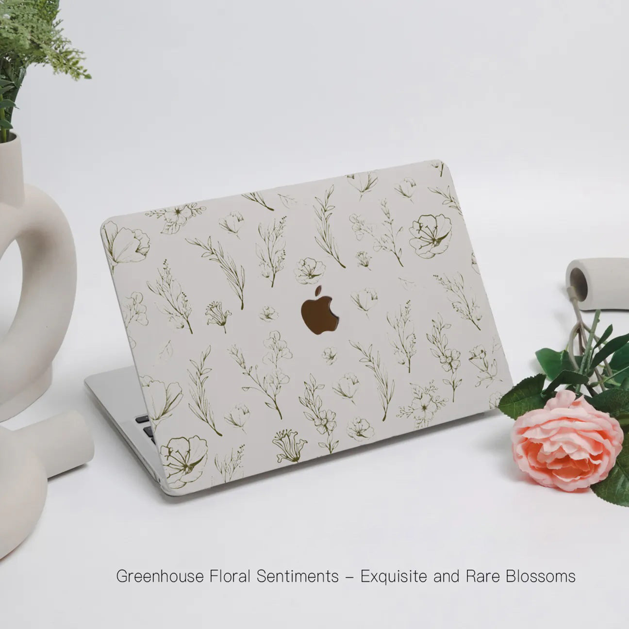 This Is Us Design - Greenhouse Flowers Macbook Case