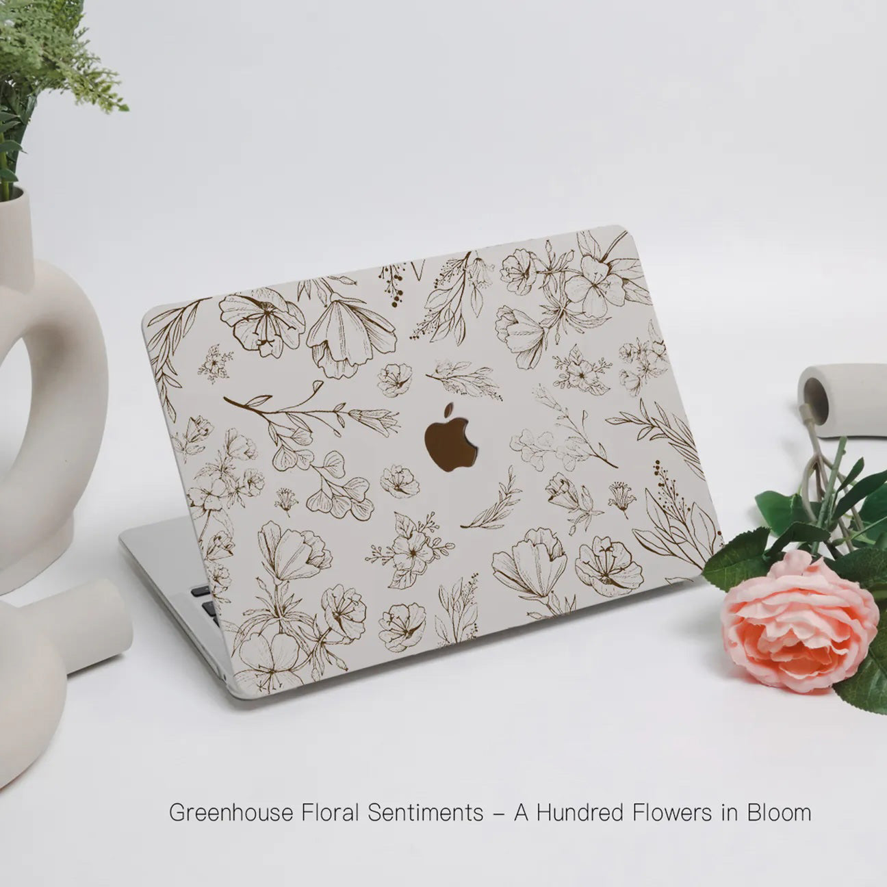 This Is Us Design - Greenhouse Flowers Macbook Case