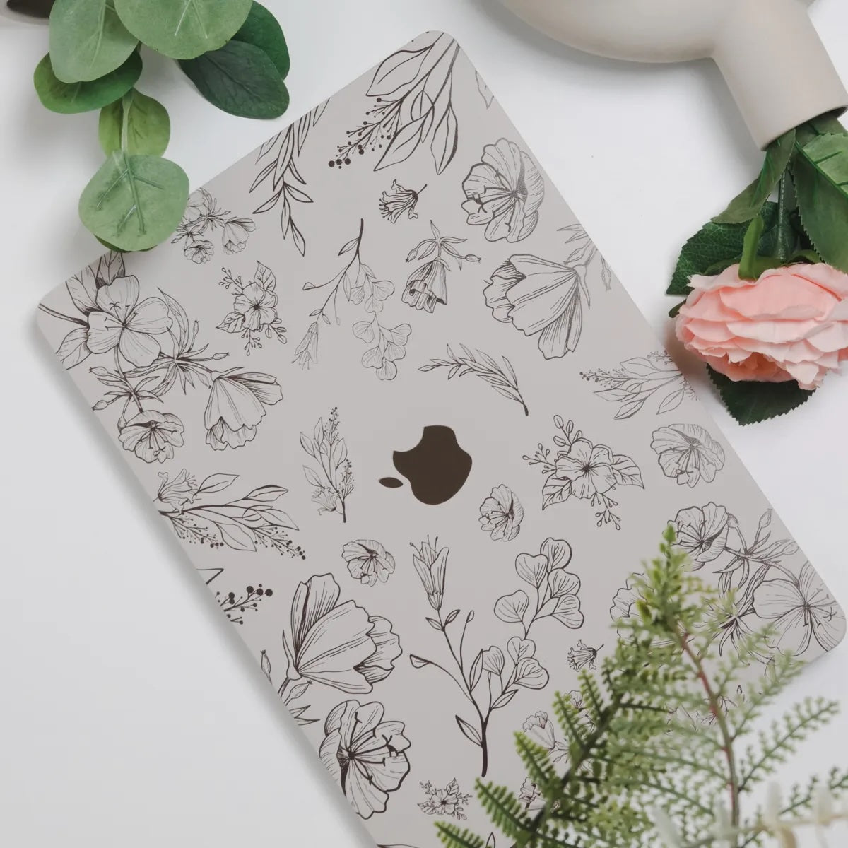 This Is Us Design - Greenhouse Flowers Macbook Case