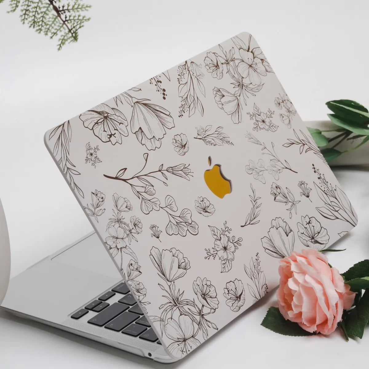 This Is Us Design - Greenhouse Flowers Macbook Case