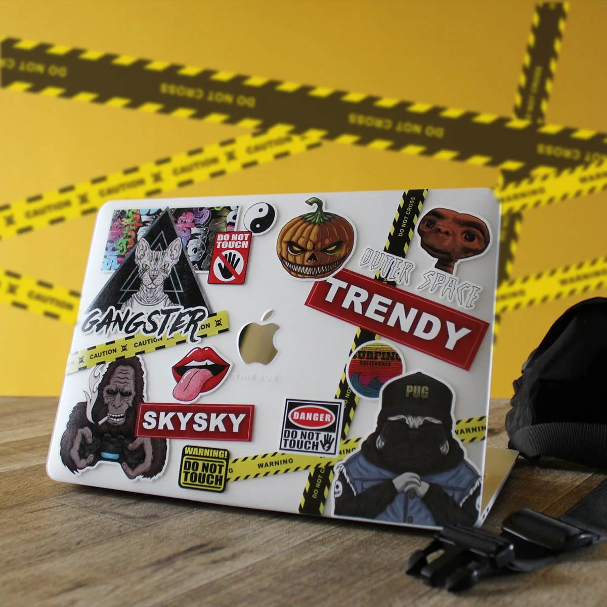 This is us design series Trend Sticker Macbook case