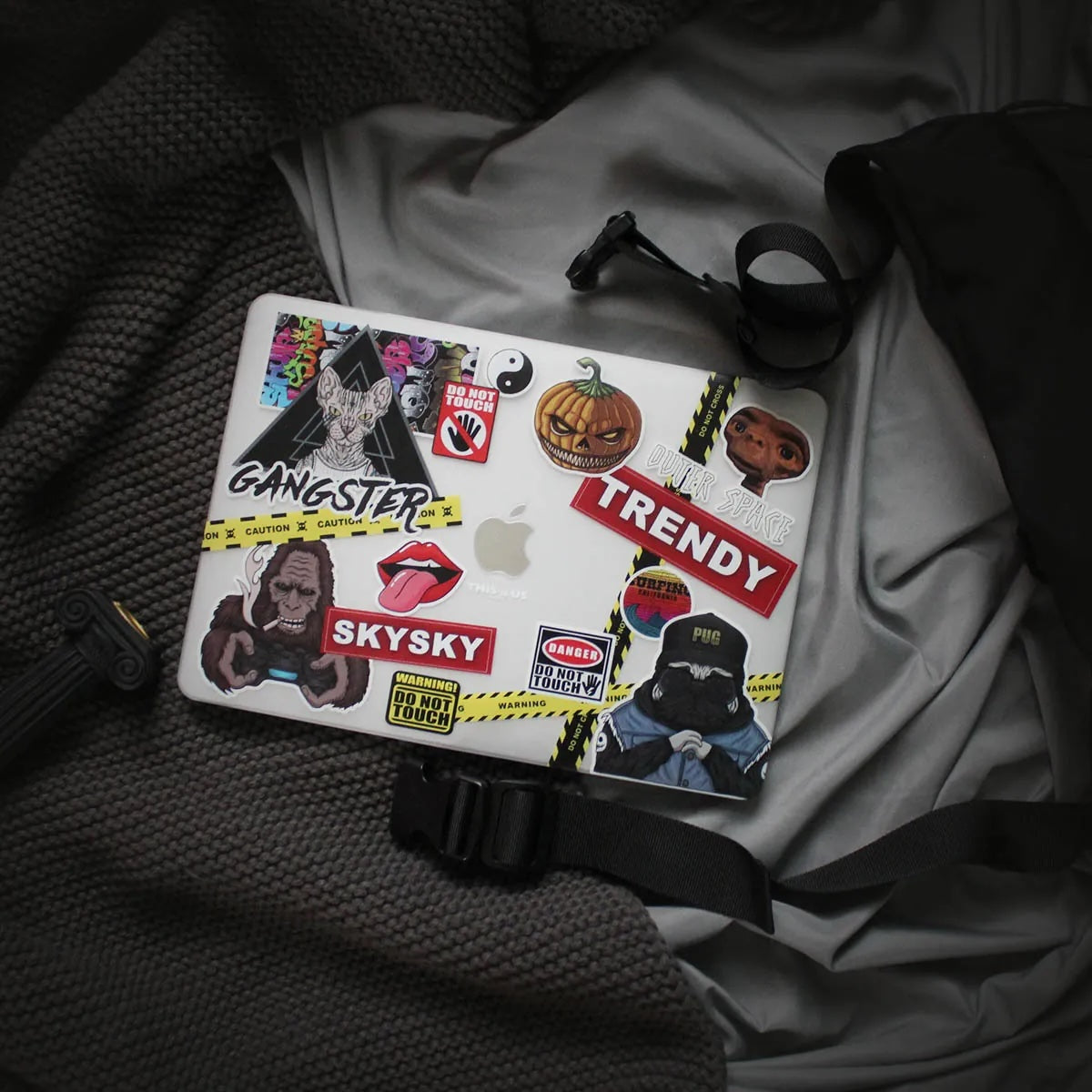 This is us design series Trend Sticker Macbook case