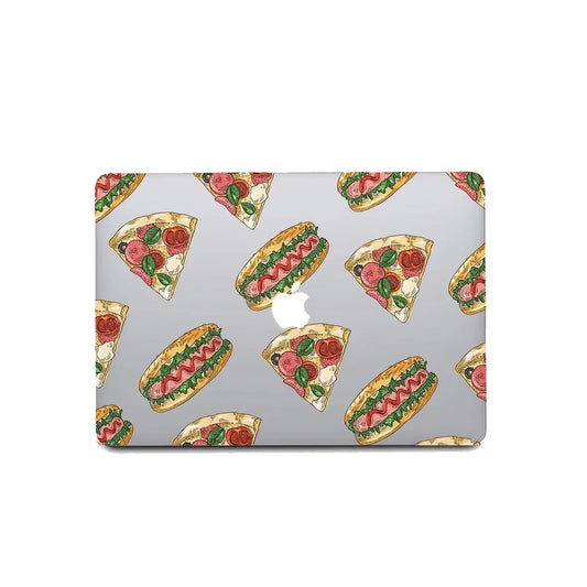 This is us design series pizza hot dog Macbook case