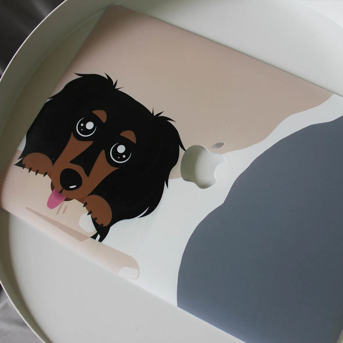 This is us design series dachshund good friend Macbook case