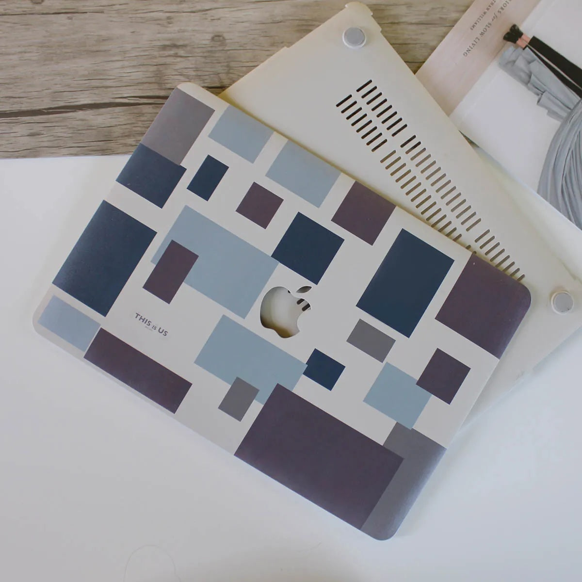 This is us design series geometry Macbook case